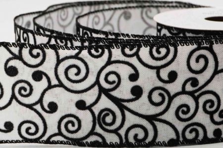Scroll Wired Ribbon_KF6597GC-1-53_White